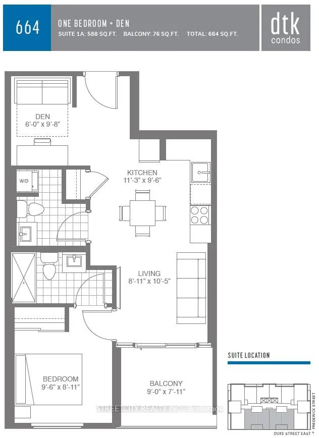 Photo 30 of Unit 1413, 60 Frederick Street N, Kitchener, City Commercial Core — HOMEH