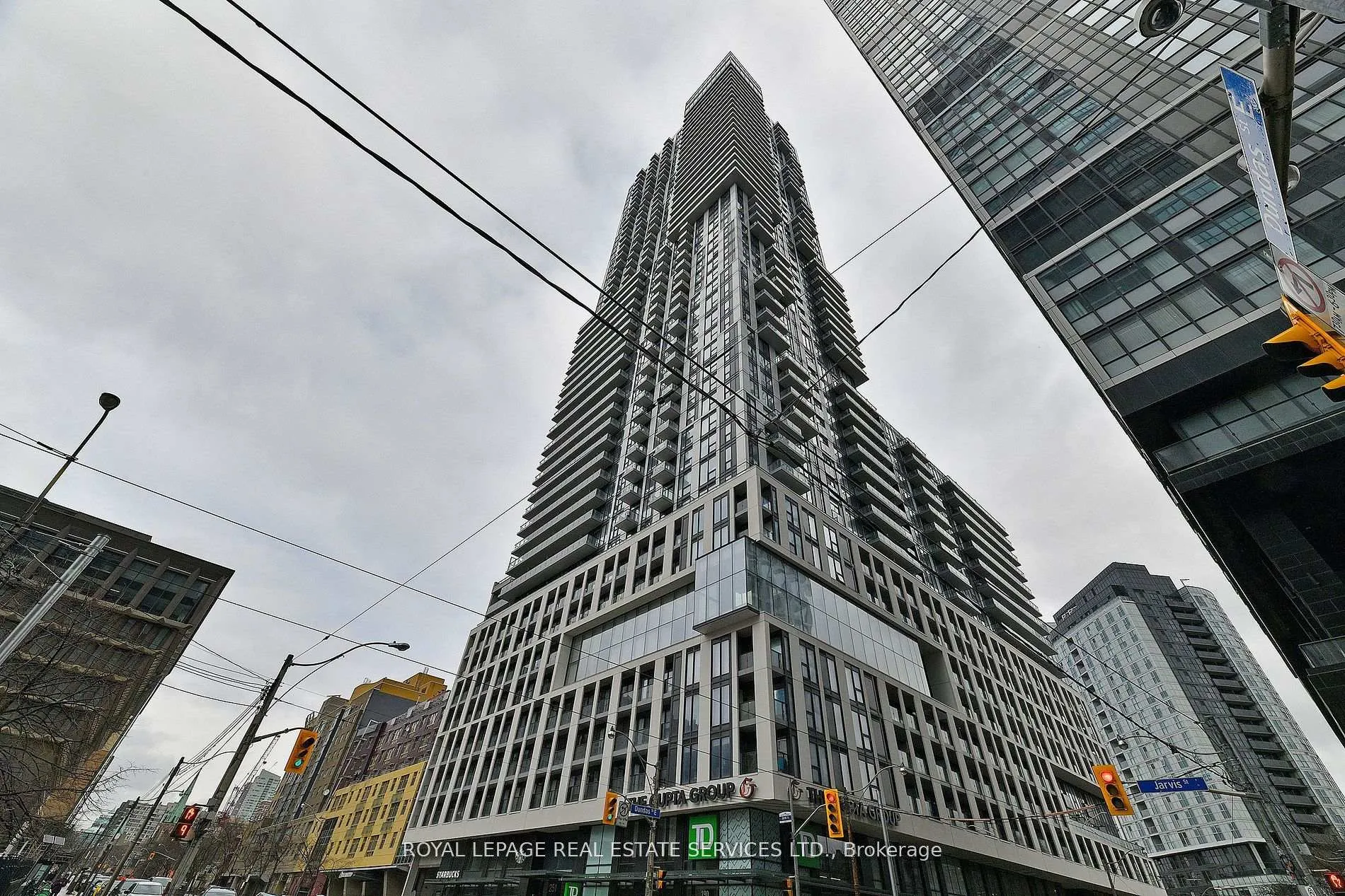 Front of Unit 1915, 251 Jarvis Street
