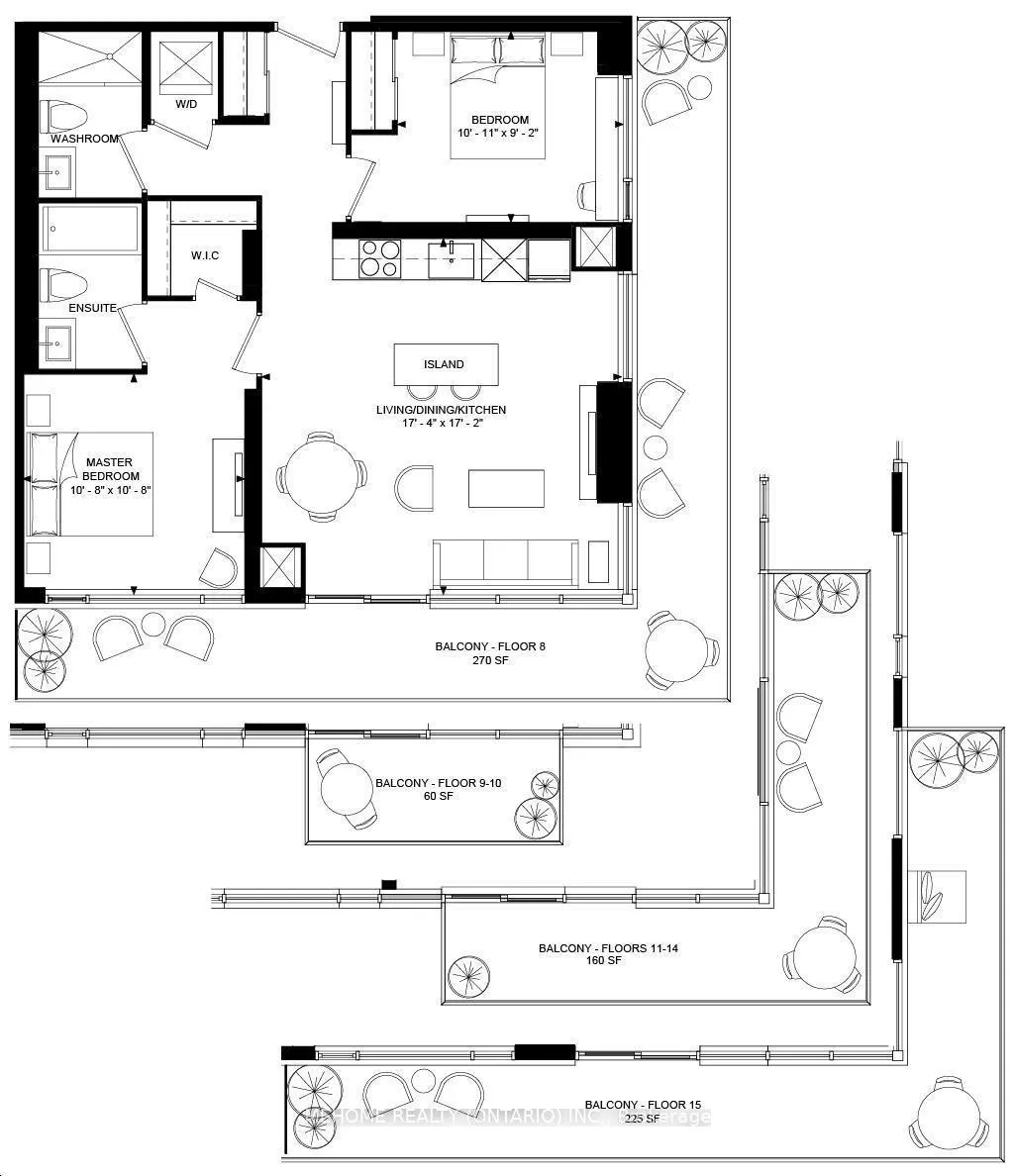 Photo 27 of Unit 1005, 8081 Birchmount Road, Markham, Unionville — HOMEH