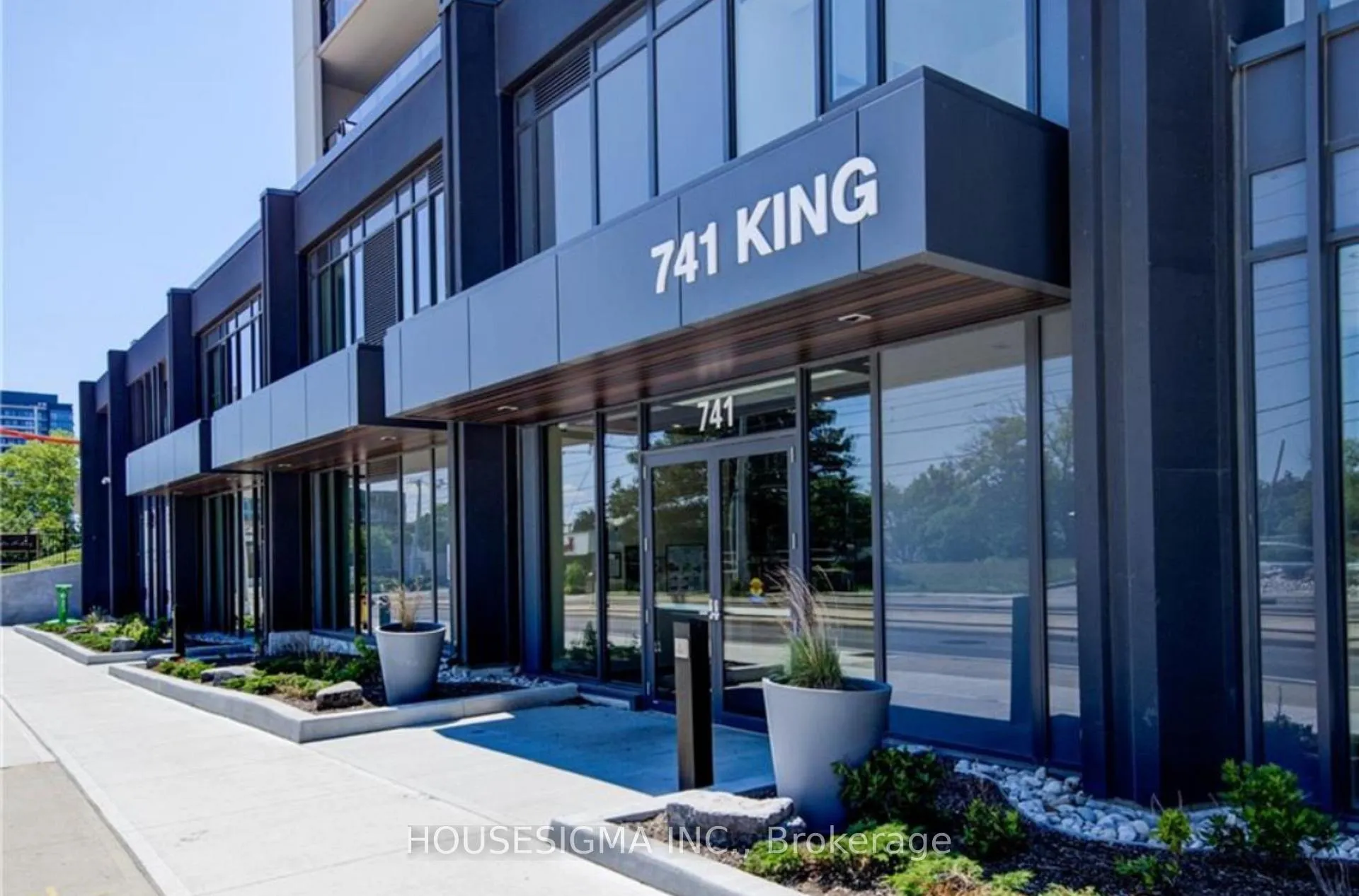 Front of Unit 103, 741 King Street W