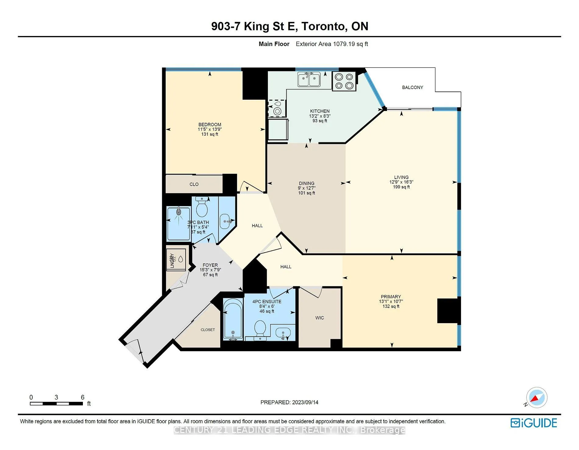 Photo 1 of Unit 903, 7 King Street E, Toronto, Church-Yonge Corridor — HOMEH