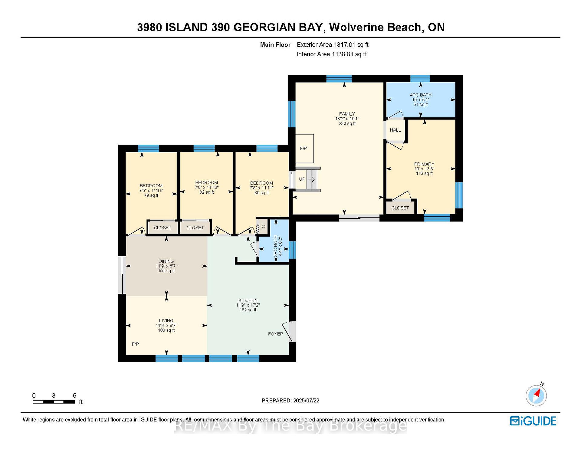 Front of 3980 Is 390 Georgian Bay