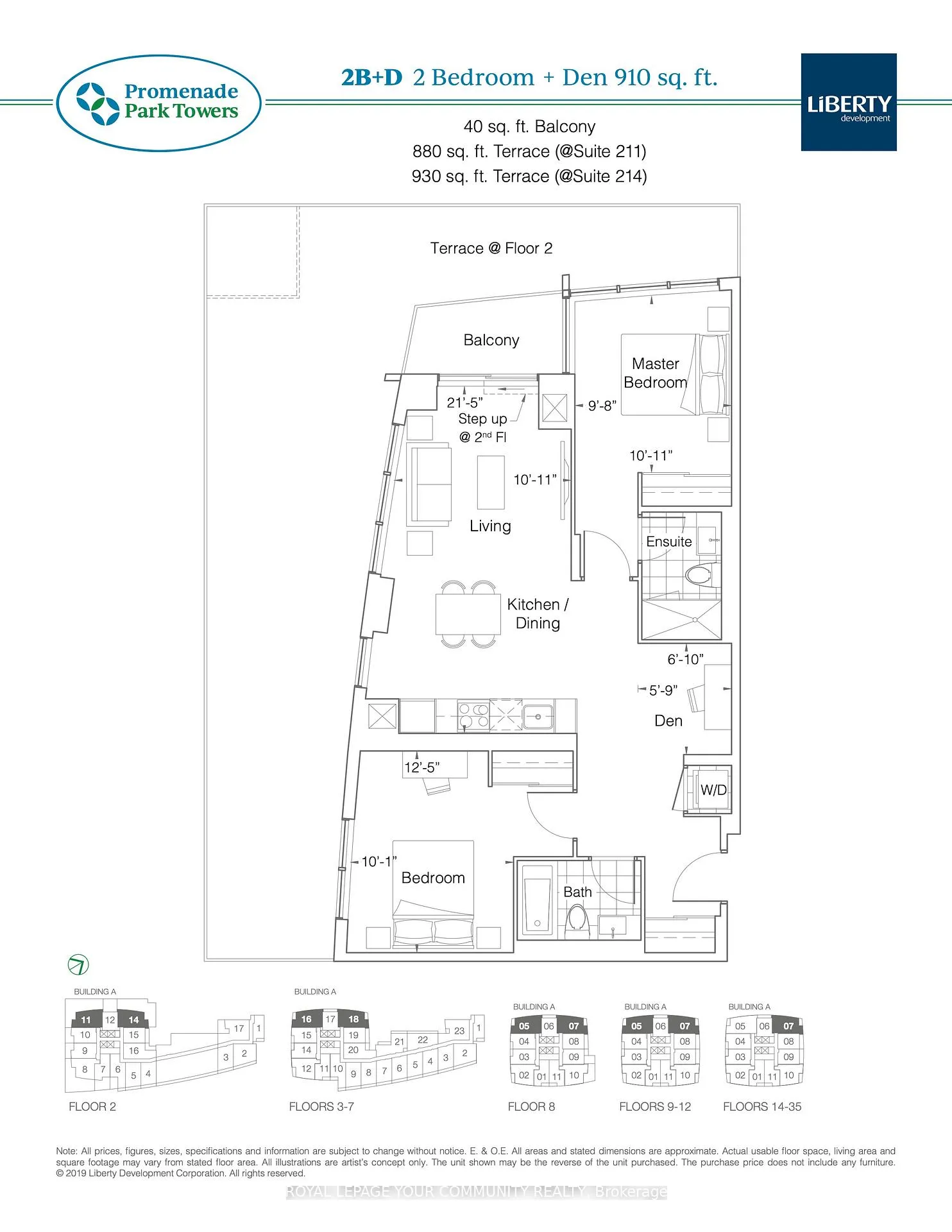 Photo 18 of Unit 1807, 30 Upper Mall Way N, Vaughan, Brownridge — HOMEH