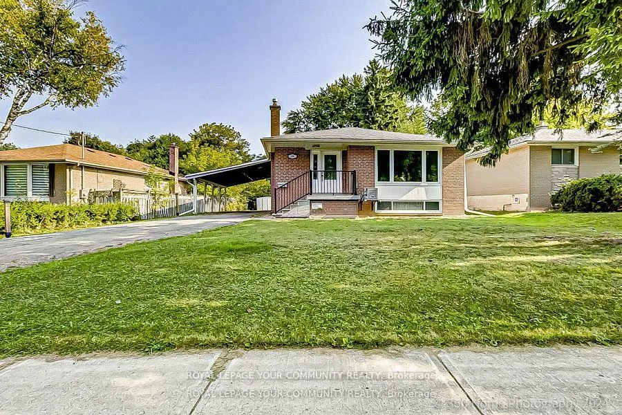 Front of 35 Aurora Heights Drive