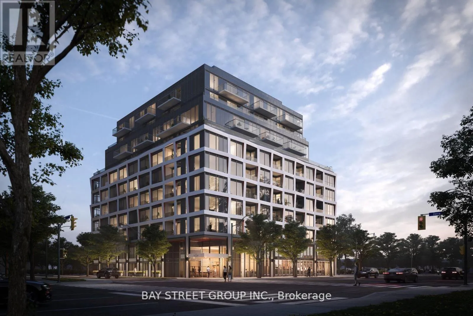 Front of Unit 209, 1195 The Queensway
