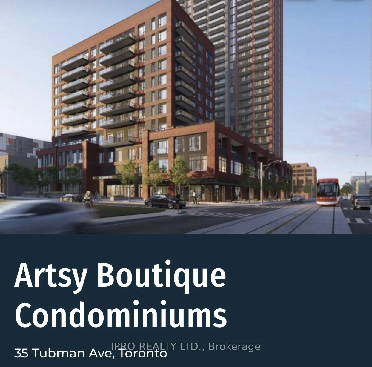 Front of Unit 308, 35 Tubman Avenue
