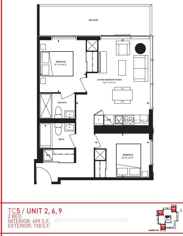 Photo 5 of Unit 1109, 7890 Jane Street, Vaughan, Vaughan Corporate Centre — HOMEH