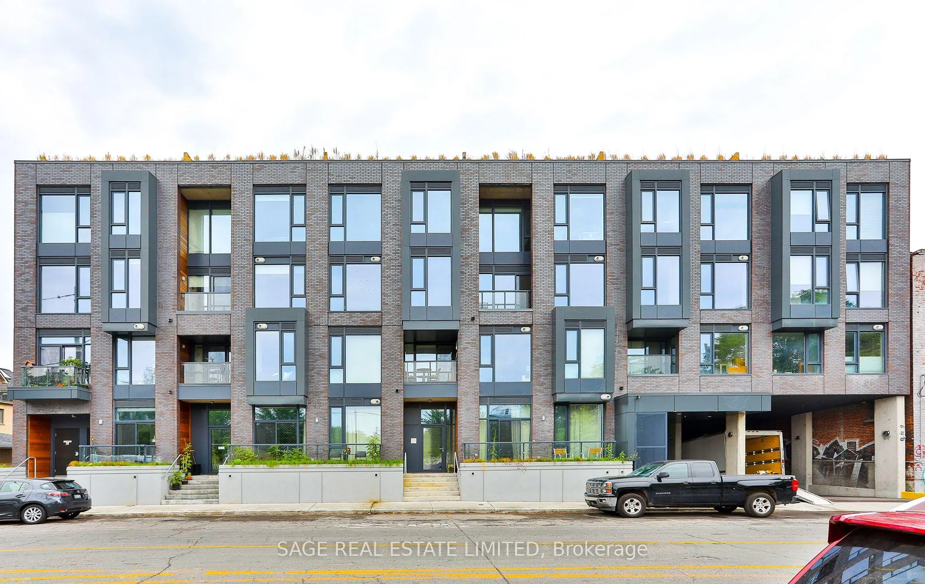 Front of Unit 110, 35 Wabash Avenue