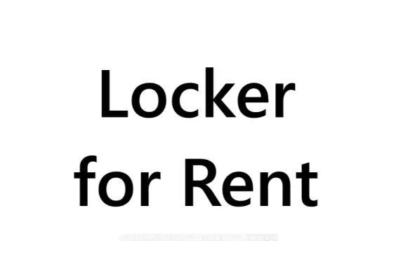Front of Unit Locker, 1 Bloor Street