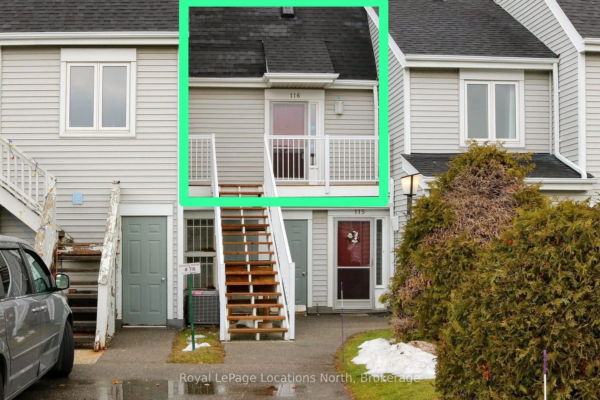Front of Unit 116, 55 Trott Boulevard