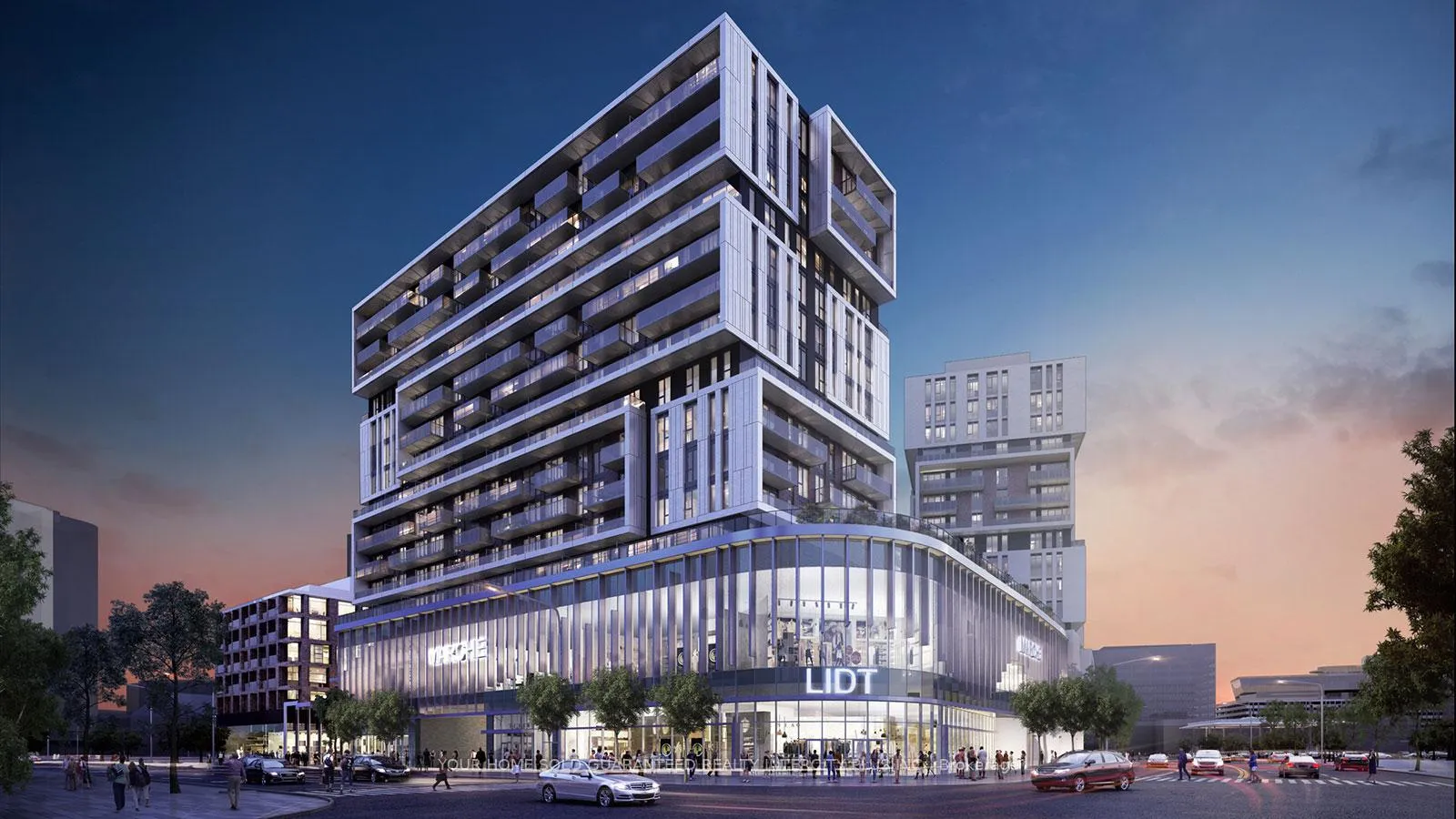 Front of Unit 1202, 8119 Birchmount Road