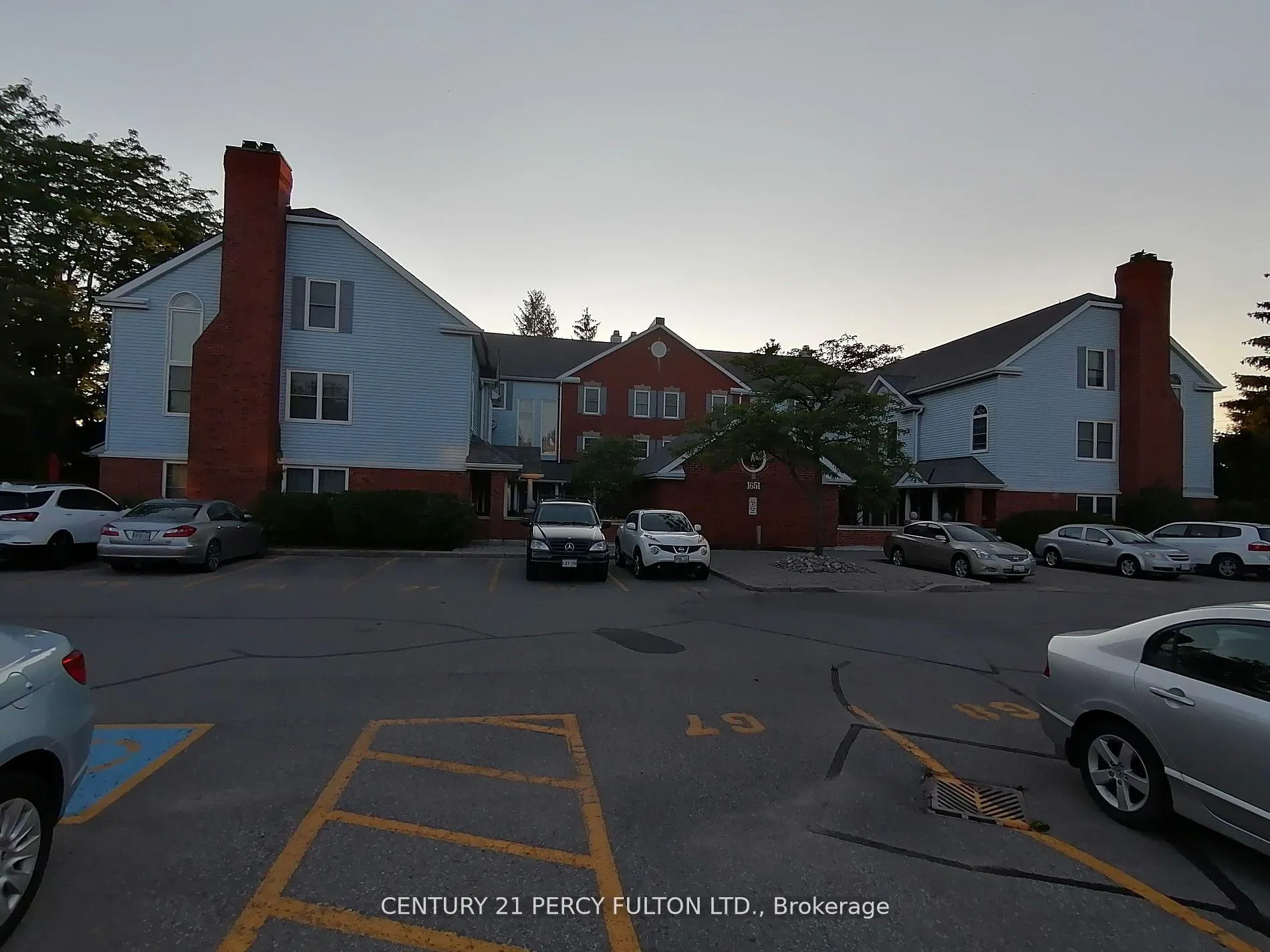 Front of Unit A11, 1651 Nash Road