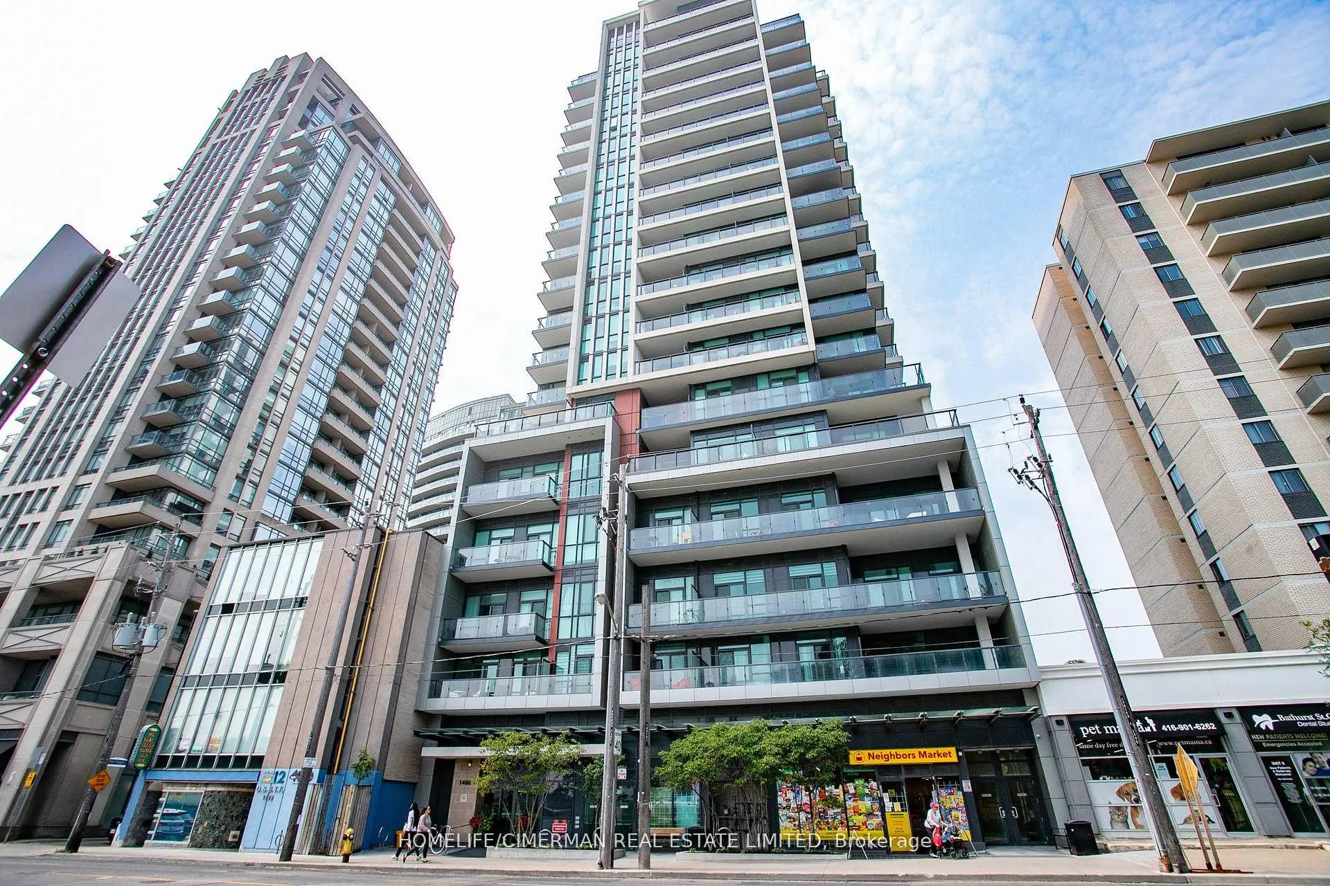 Front of Unit 1604, 1486 Bathurst Street