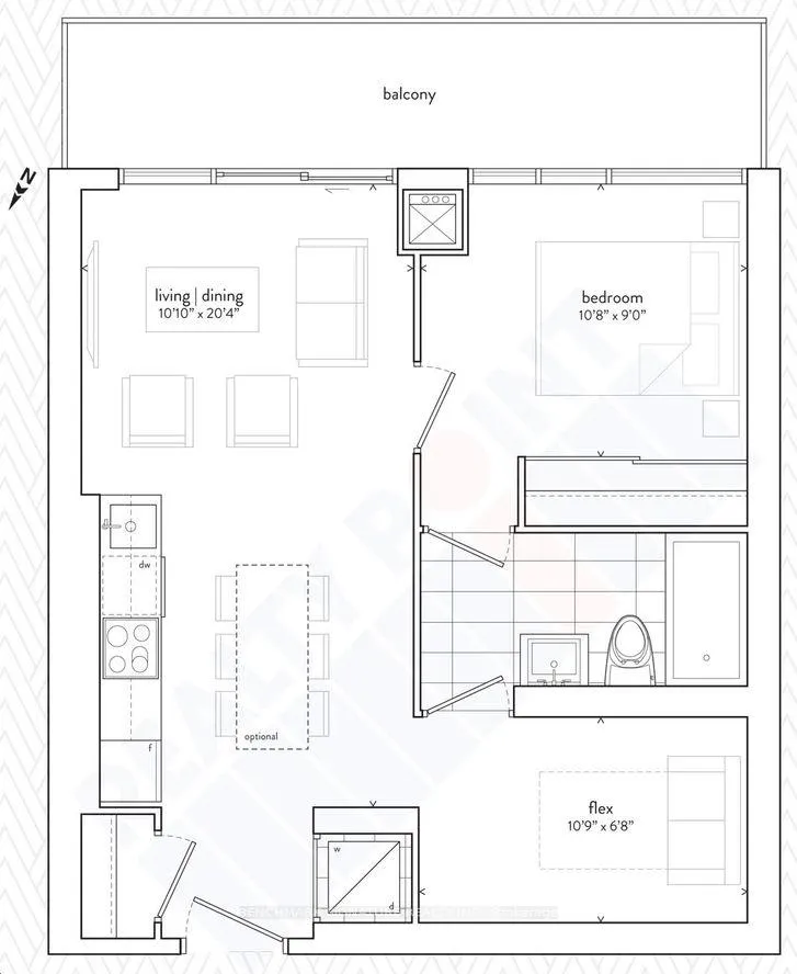 Photo 3 of Unit 2608, 47 Mutual Street, Toronto, Church-Yonge Corridor — HOMEH