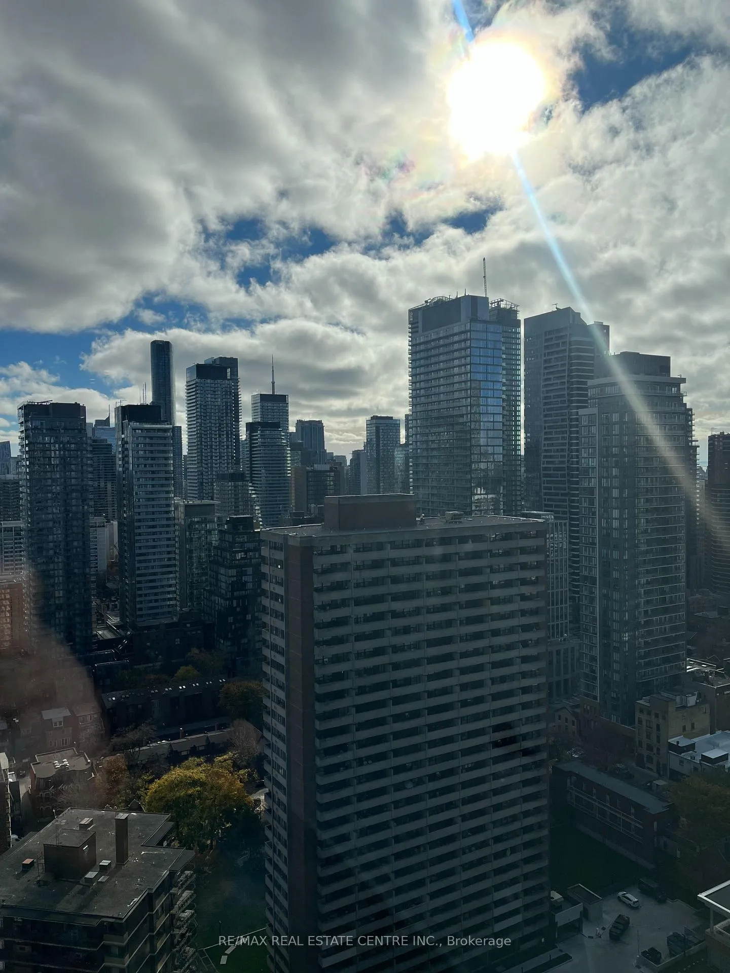 Front of Unit 2704, 55 Charles Street E