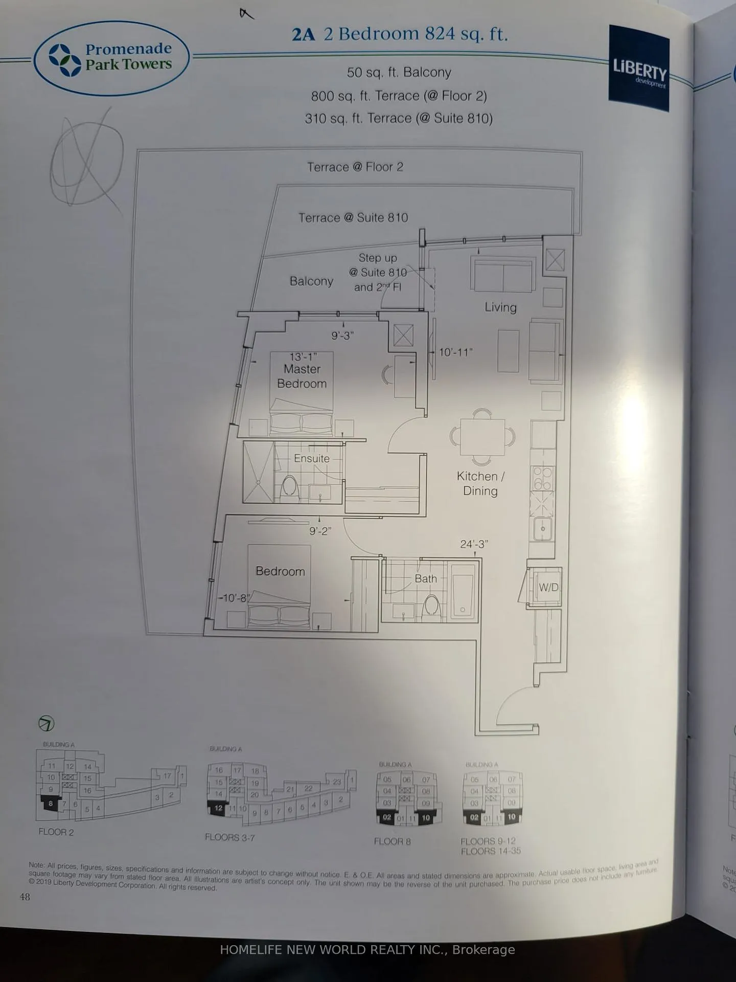 Photo 20 of Unit A-2202, 30 Upper Mall Way, Vaughan, Brownridge — HOMEH