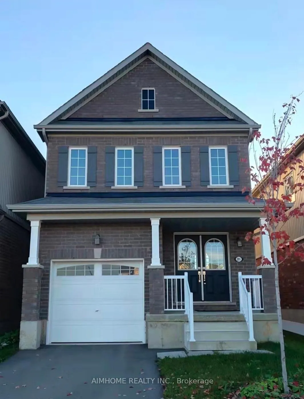 Front of 205 Thompson Road