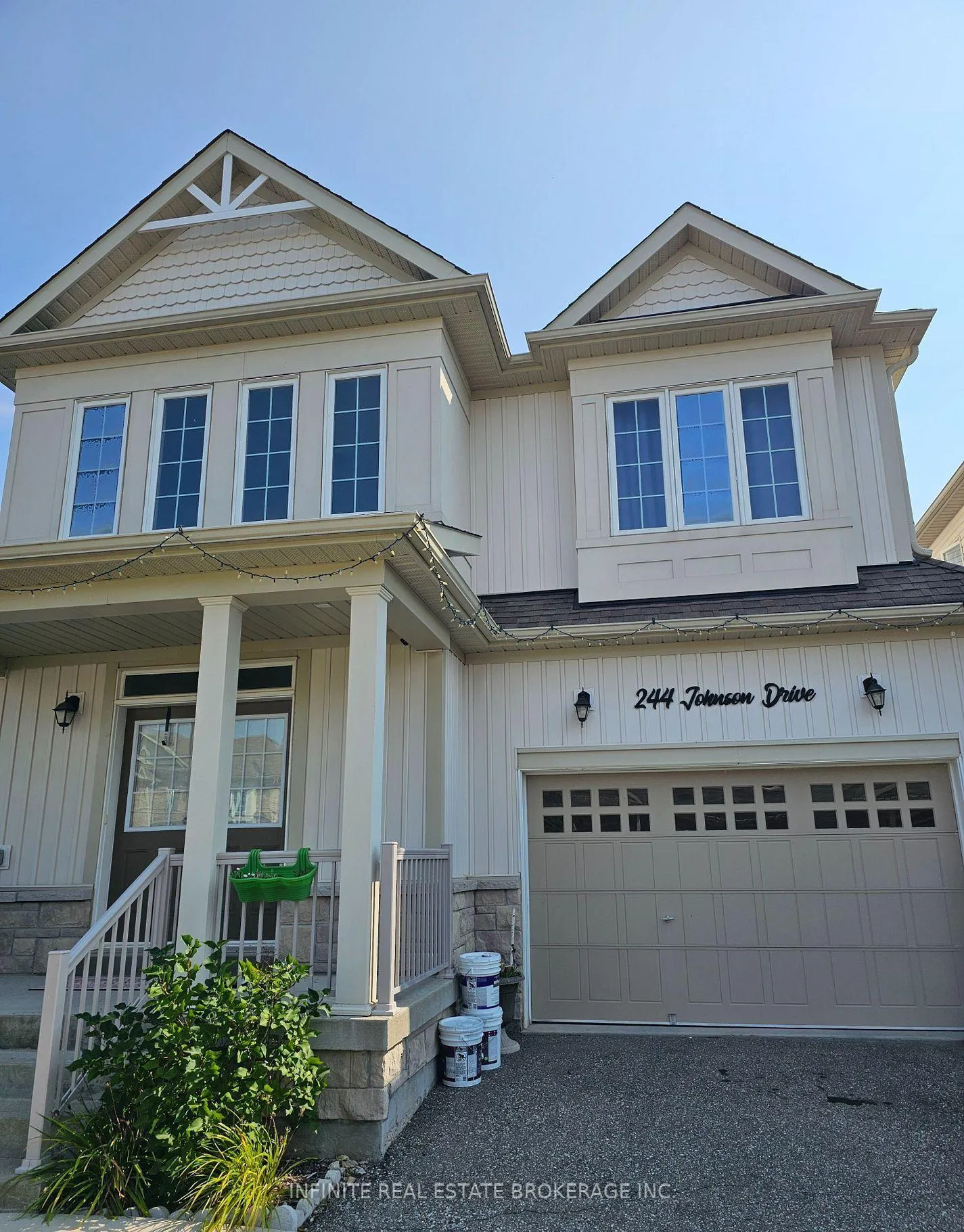 Front of 244 Johnson Drive