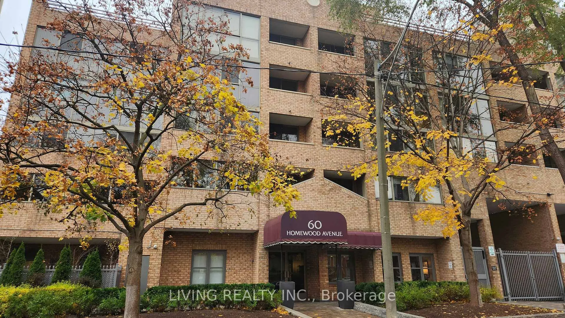 Front of Unit 536, 60 Homewood Avenue
