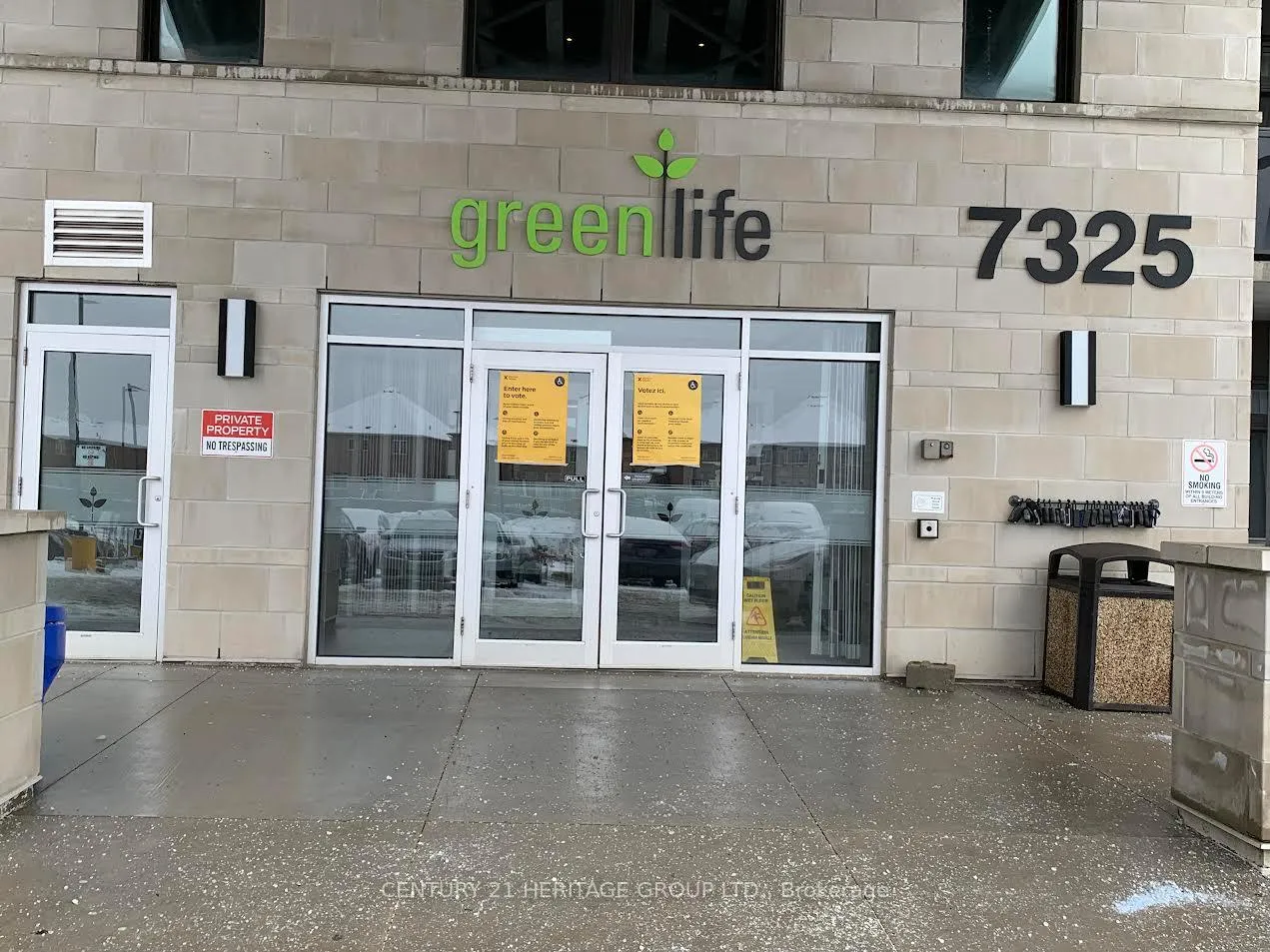 Front of Unit 714, 7325 Markham Road