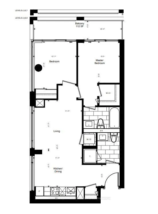 Photo 4 of Unit 702 E, 70 Princess Street E, Toronto, Waterfront Communities — HOMEH