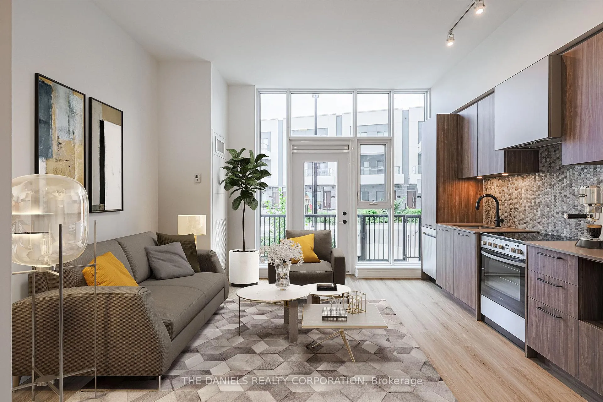 Front of Unit 114, 10 Lagerfeld Drive