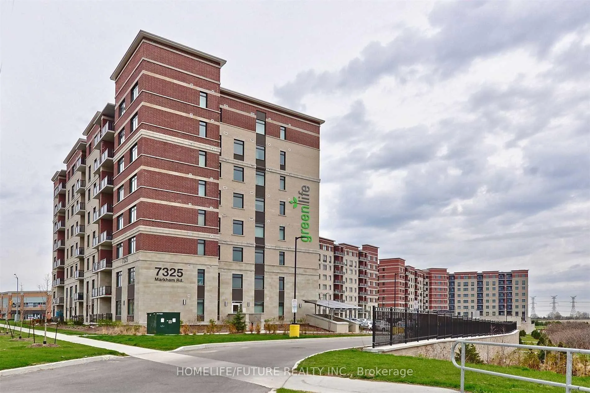 Front of Unit 529, 7325 Markham Road