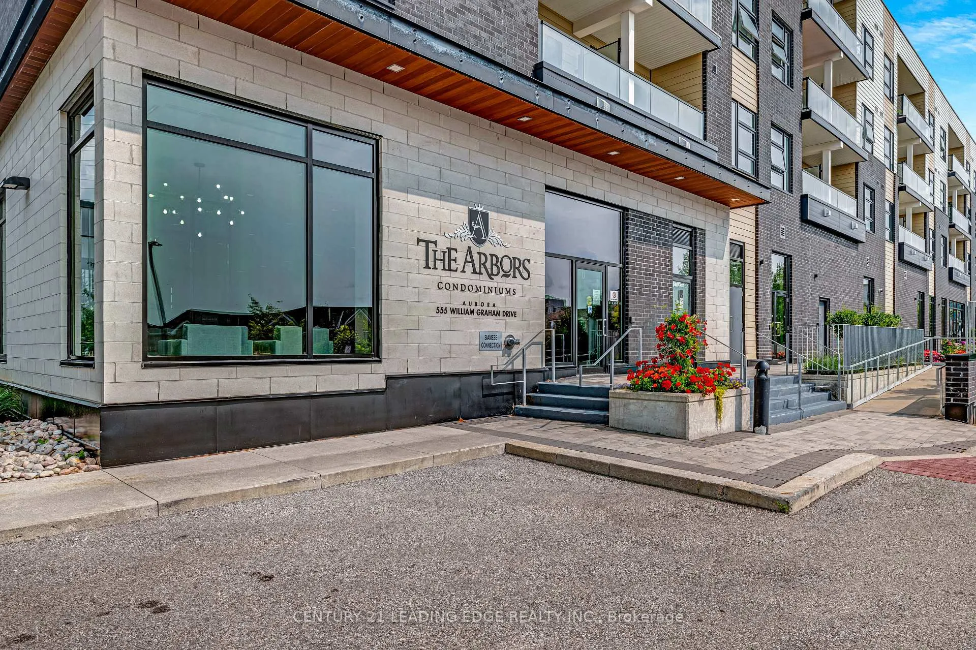 Front of Unit 124, 555 William Graham Drive