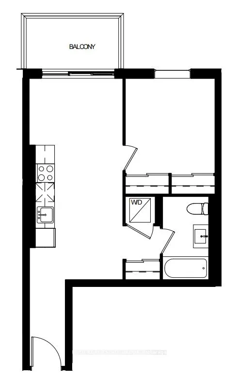 Front of Unit 1218, 1050 Eastern Avenue