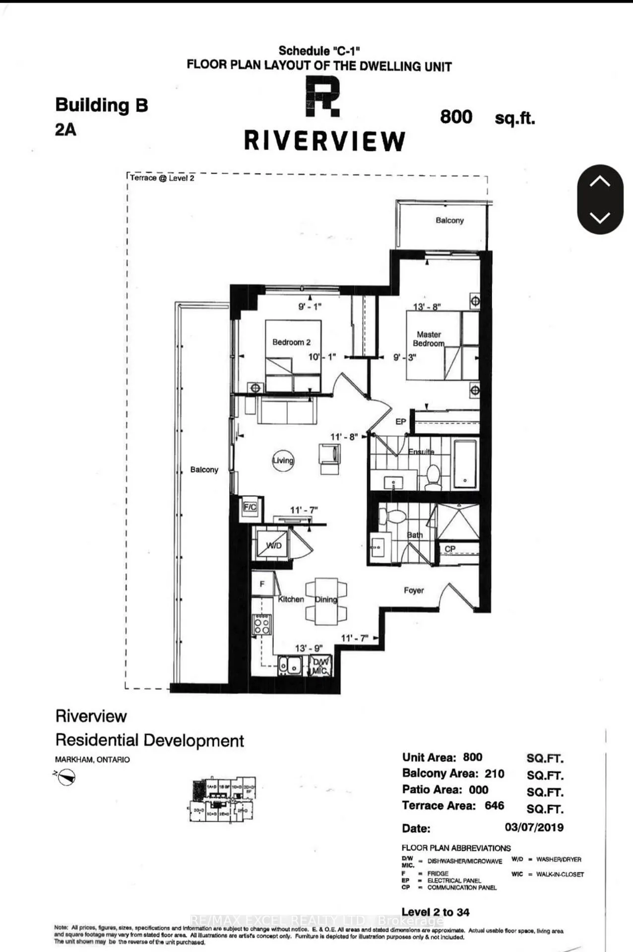Photo 3 of Unit 3709, 18 Water Walk Drive, Markham, Unionville — HOMEH