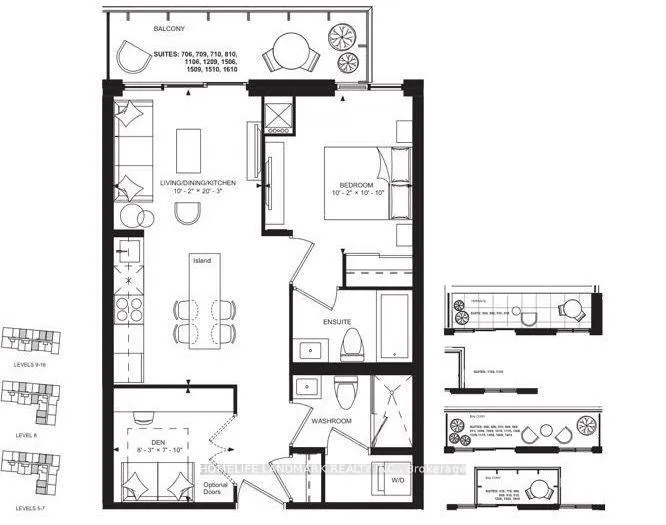 Photo 2 of Unit 506B, 292 Verdale Crossing, Markham, Unionville — HOMEH