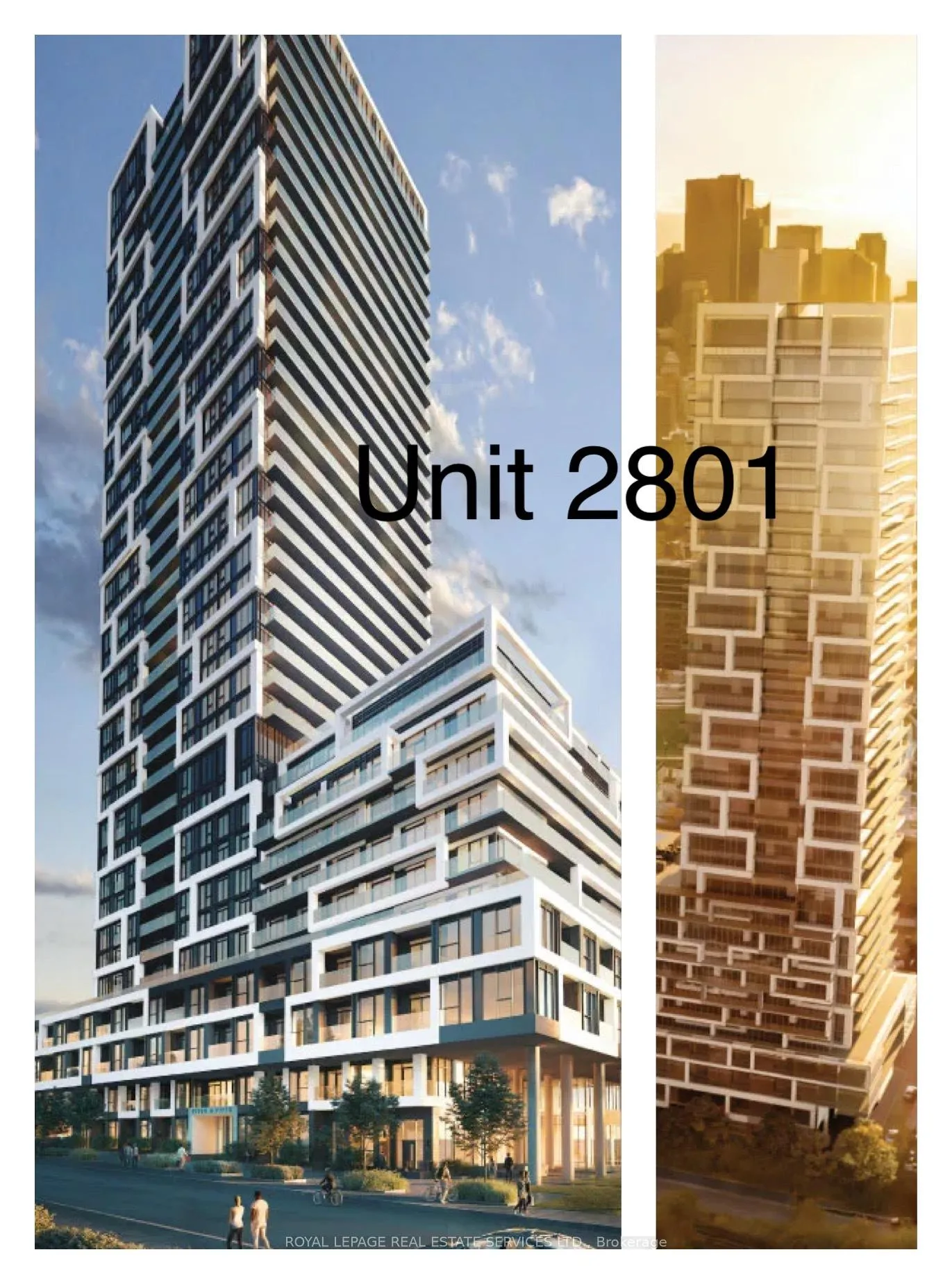 Front of Unit 2801, 5 Defries Street
