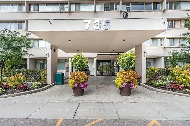 Front of Unit 1502, 735 Don Mills Road