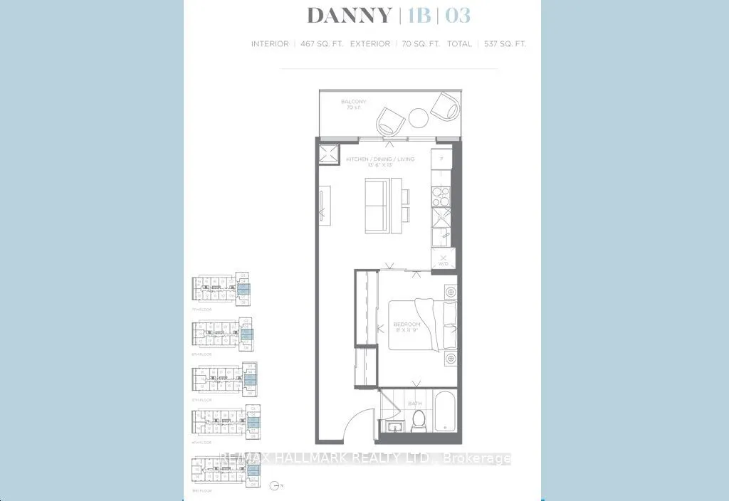 Photo 15 of Unit 606, 2369 Danforth Avenue, Toronto, East End-Danforth — HOMEH