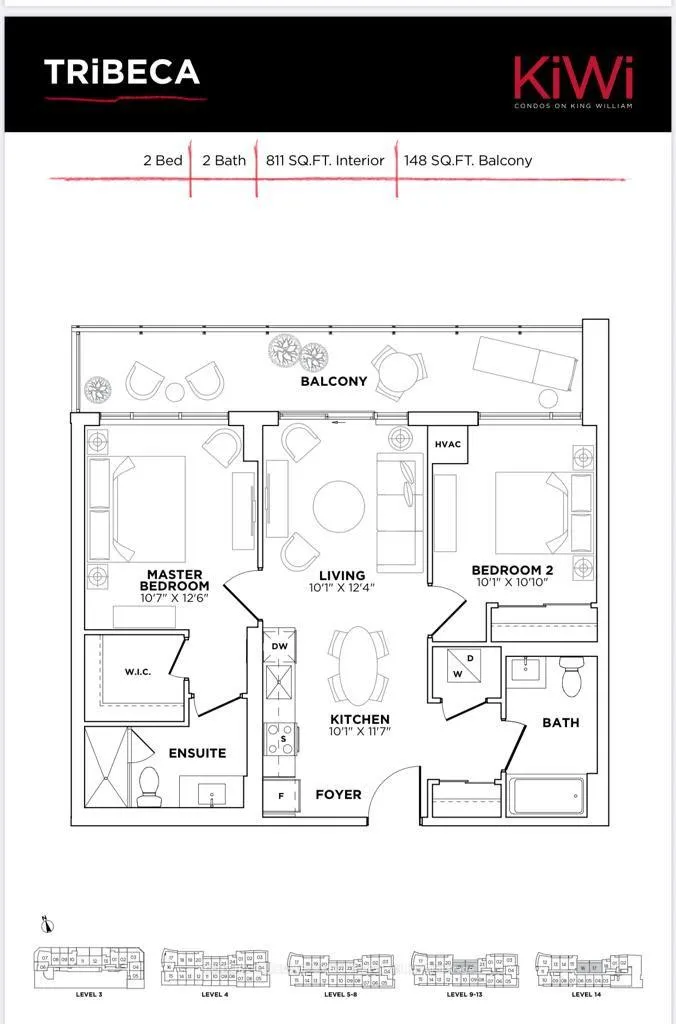 Photo 16 of Unit 1321, 212 King William Street, Hamilton, Beasley — HOMEH