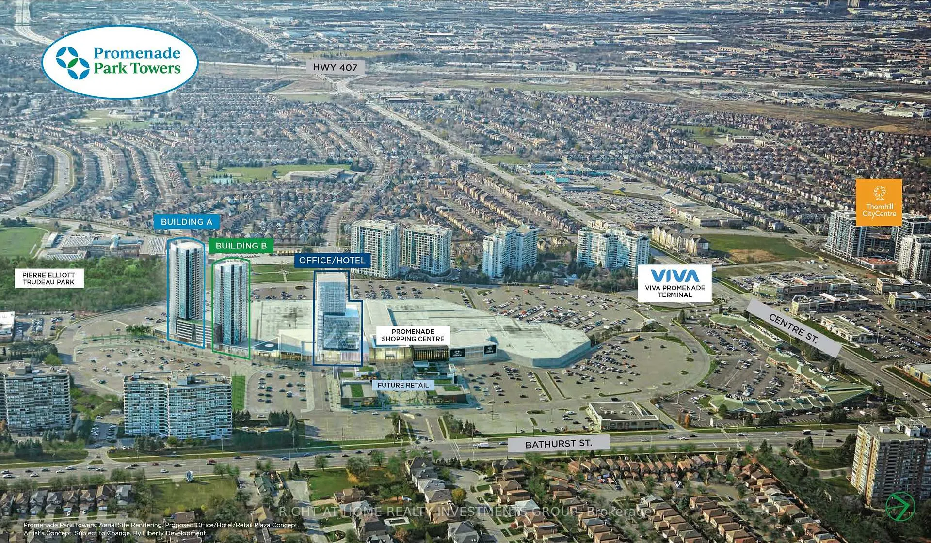 Photo 1 of Unit 2507, 50 Upper Mall Way, Vaughan, Brownridge — HOMEH