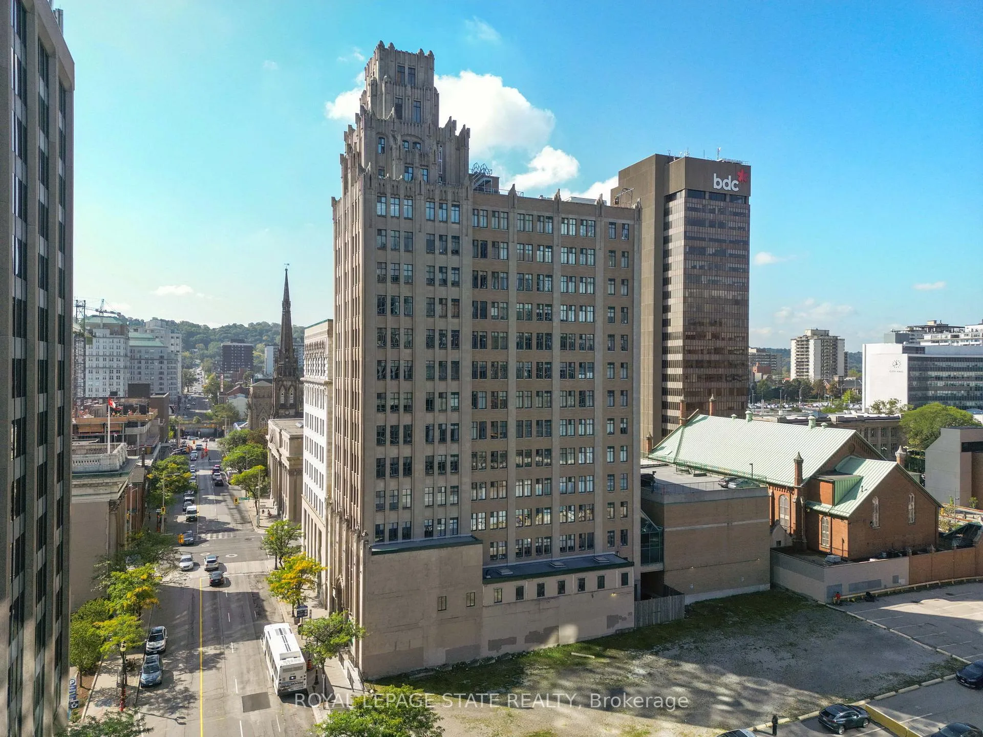 Front of Unit 1205, 36 James Street S