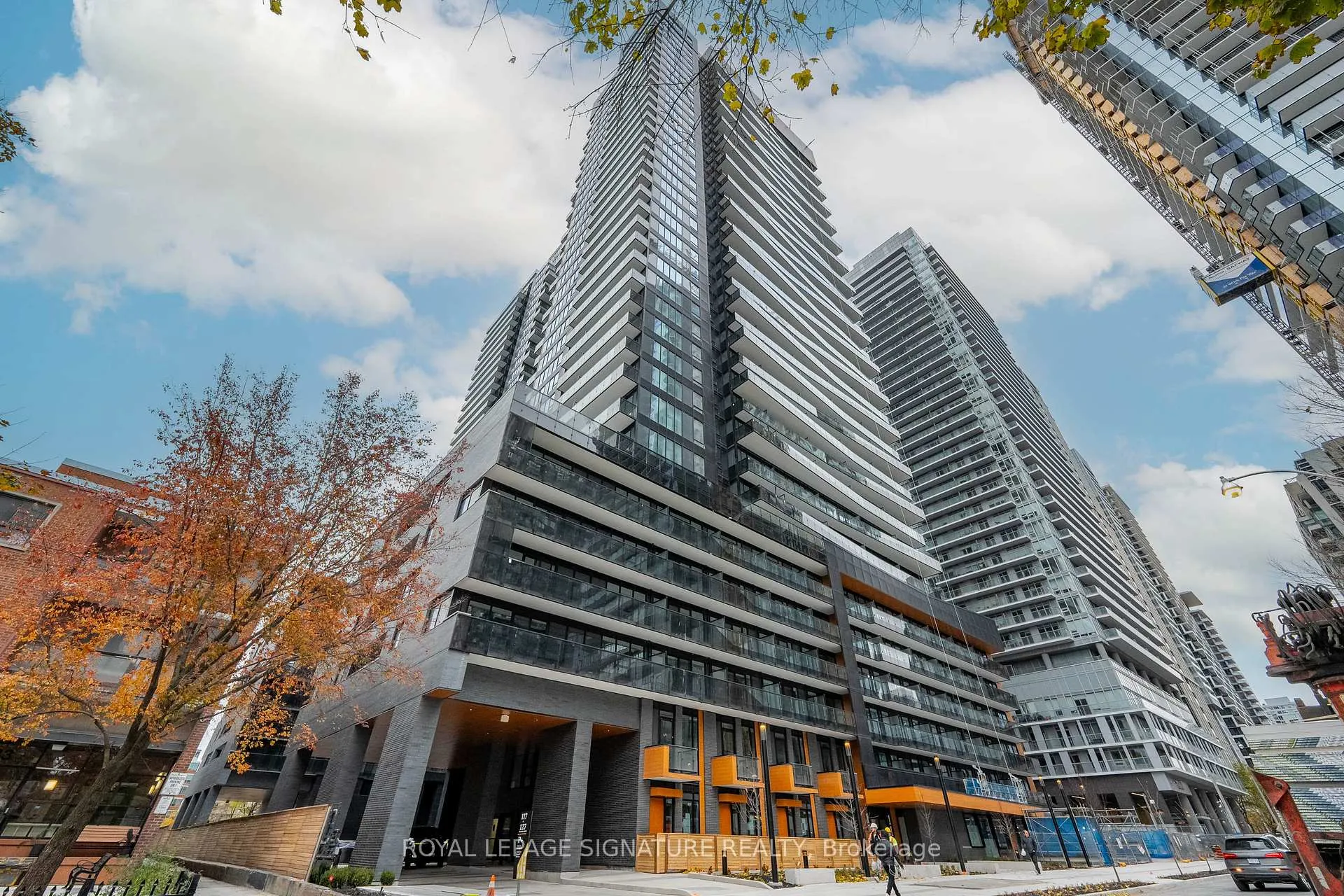 Front of Unit 3503, 127 Broadway Avenue