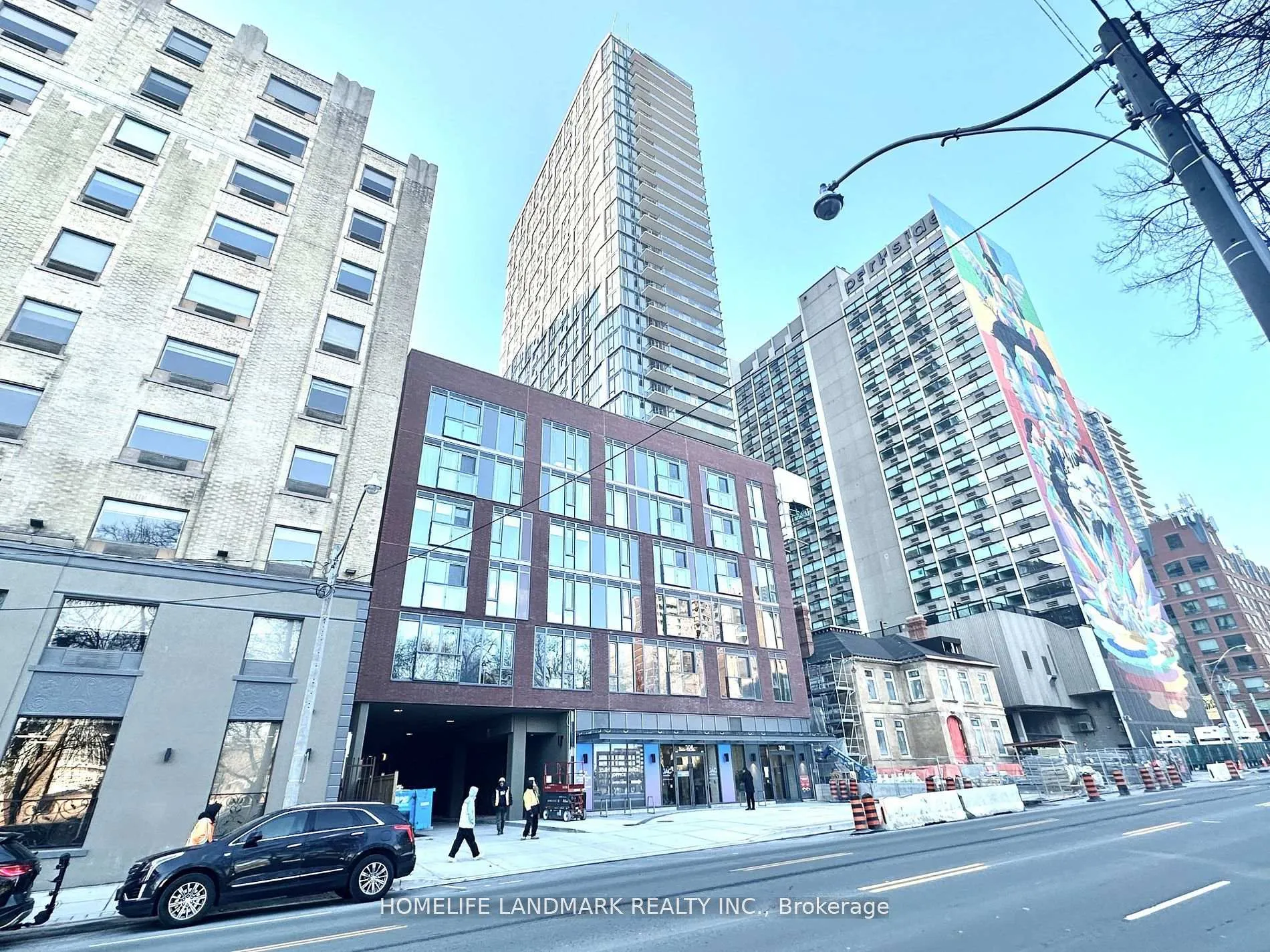 Front of Unit 1505, 308 Jarvis Street