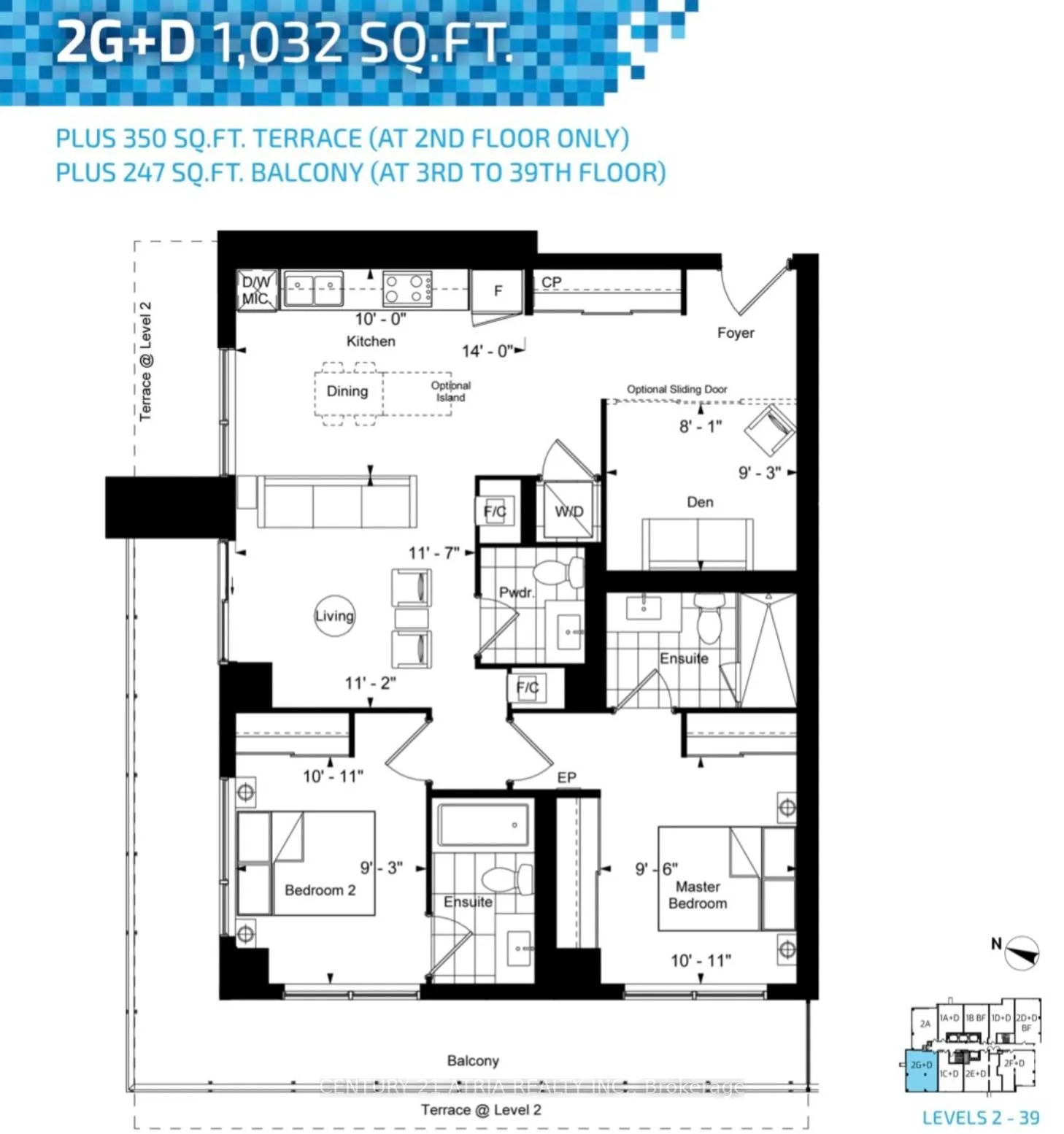 Photo 13 of Unit 1708, 18 Water Walk Drive, Markham, Unionville — HOMEH