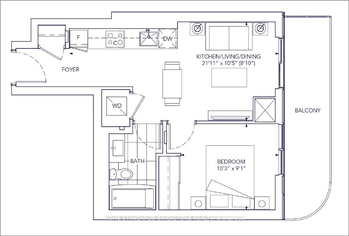 Photo 12 of Unit 3202, 195 Commerce Street, Vaughan, Vaughan Corporate Centre — HOMEH