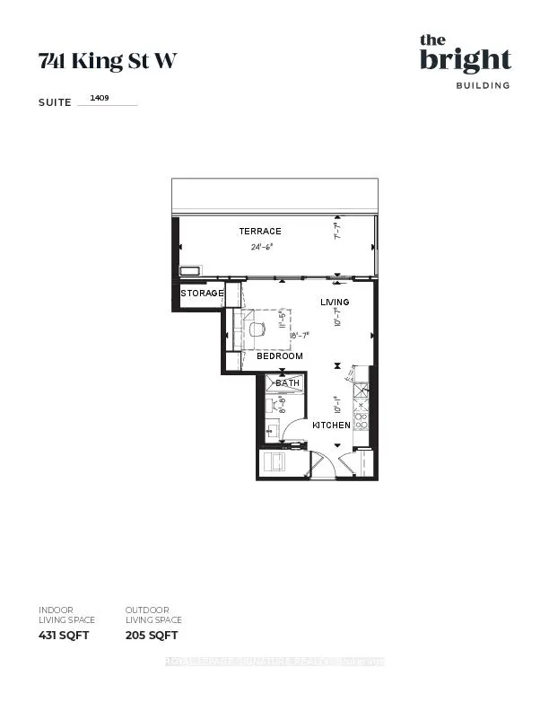Photo 12 of Unit 1409, 741 King Street, Kitchener — HOMEH