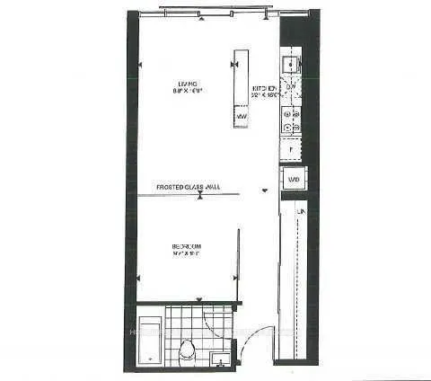 Front of Unit PH207, 426 University Avenue