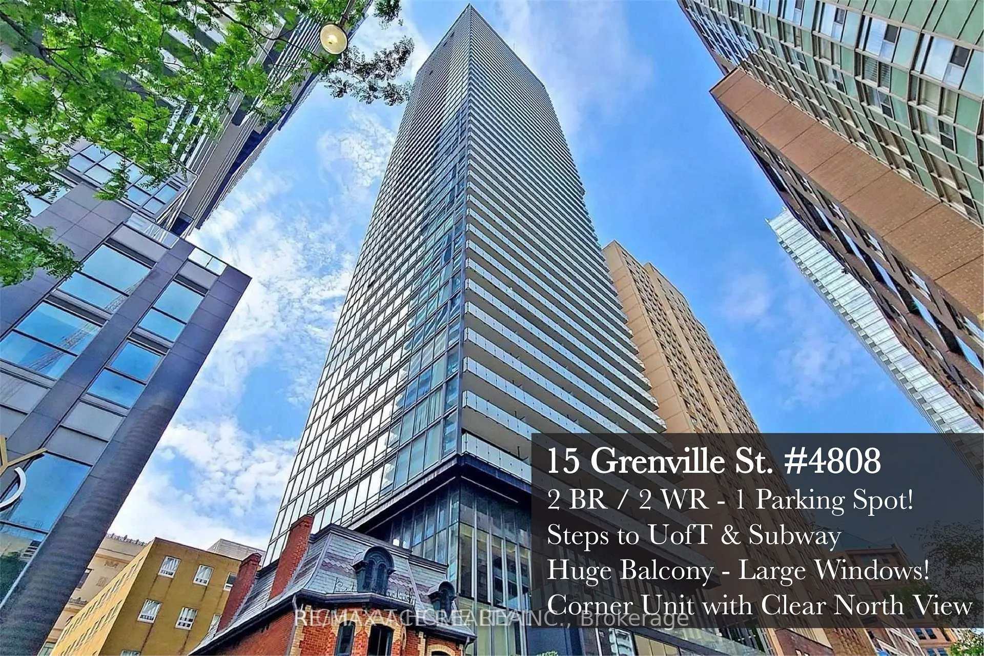 Front of Unit 4808, 15 Grenville Street