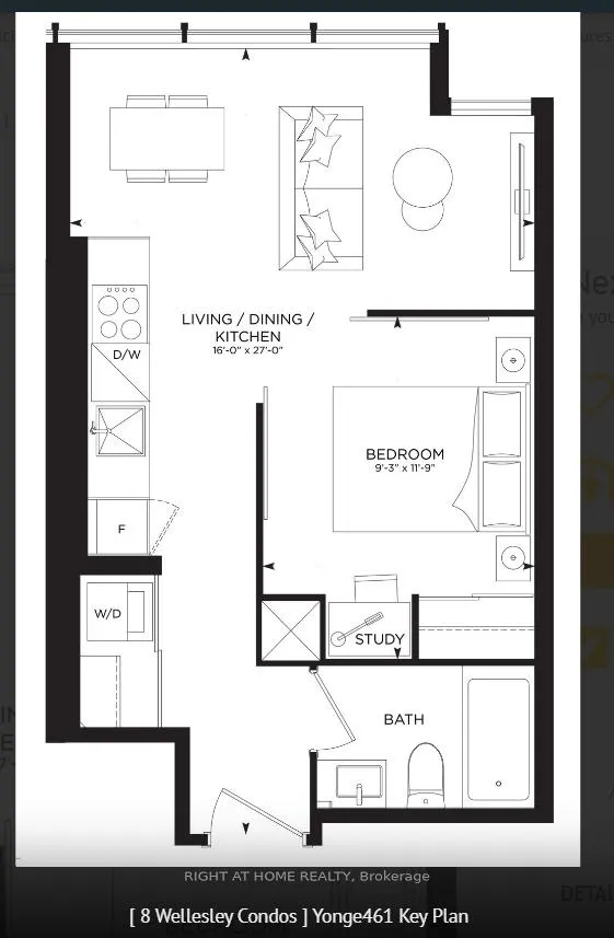 Photo 3 of Unit 2906, 8 Wellesley Street W, Toronto, Bay Street Corridor — HOMEH