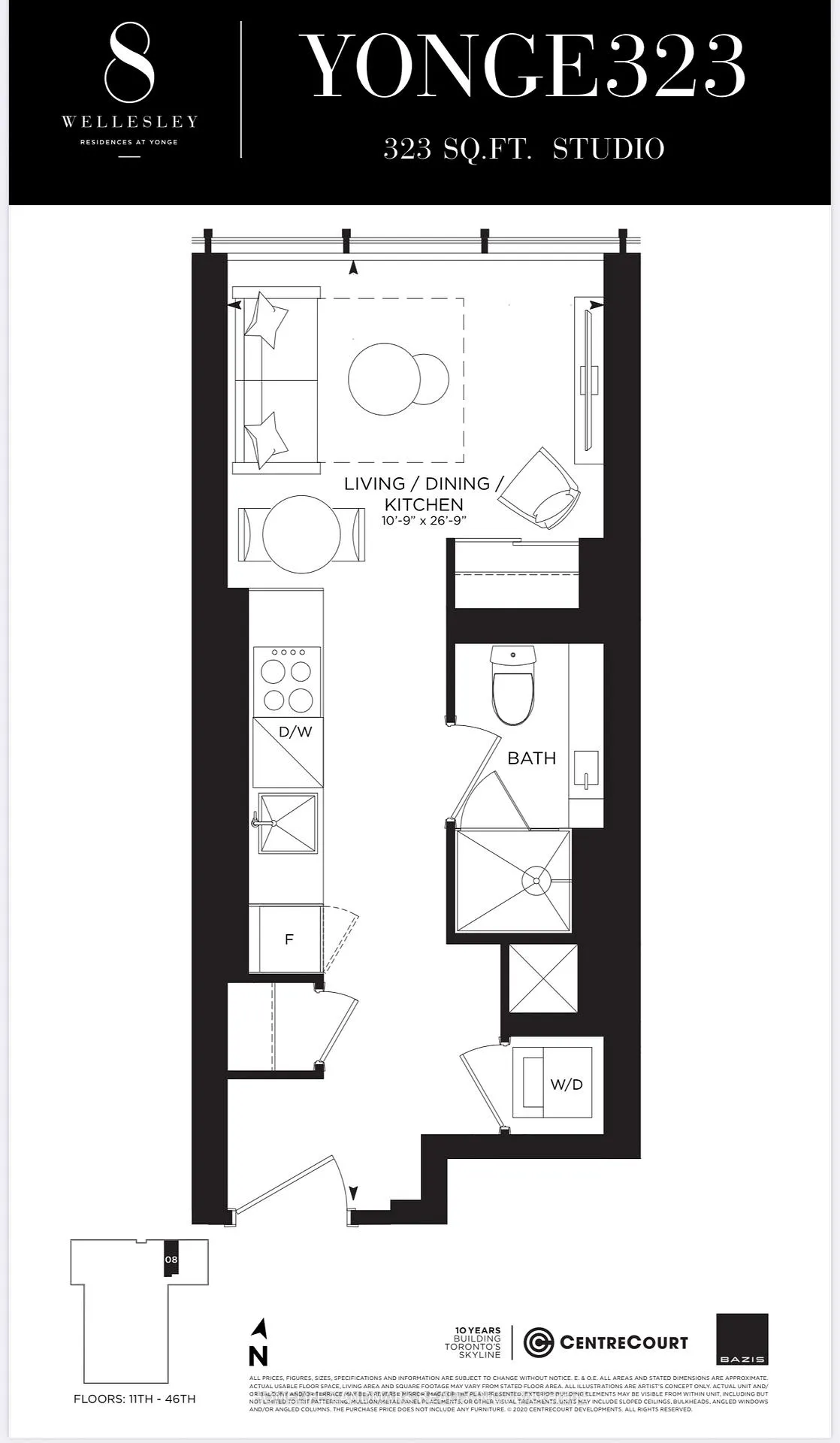 Photo 19 of Unit 4208, 8 Wellesley Street W, Toronto, Bay Street Corridor — HOMEH