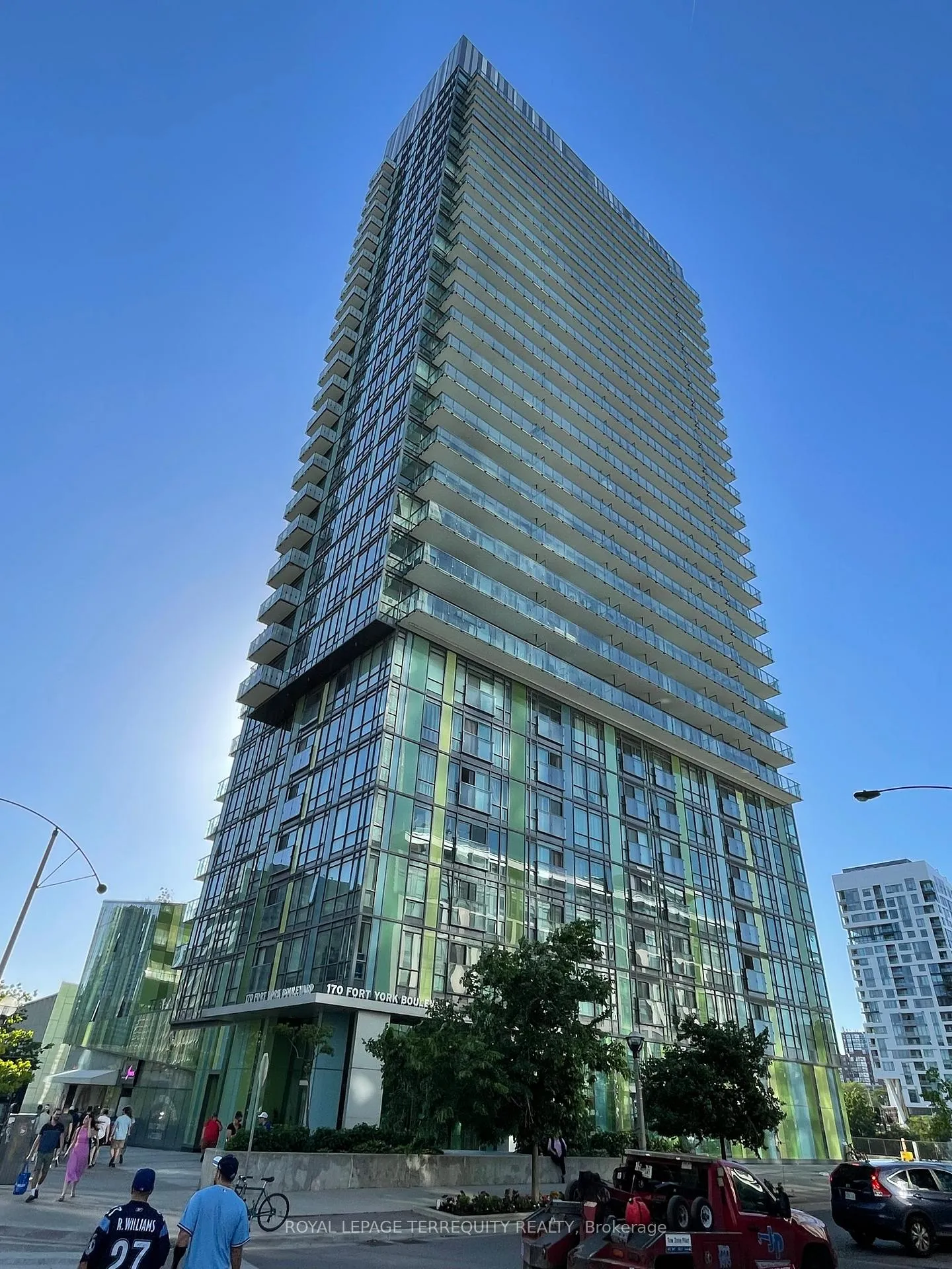 Front of Unit 203, 170 Fort York Boulevard