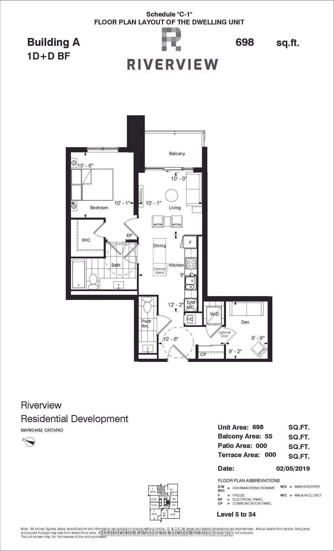 Photo 2 of Unit 1611, 8 Water Walk Drive, Markham, Unionville — HOMEH