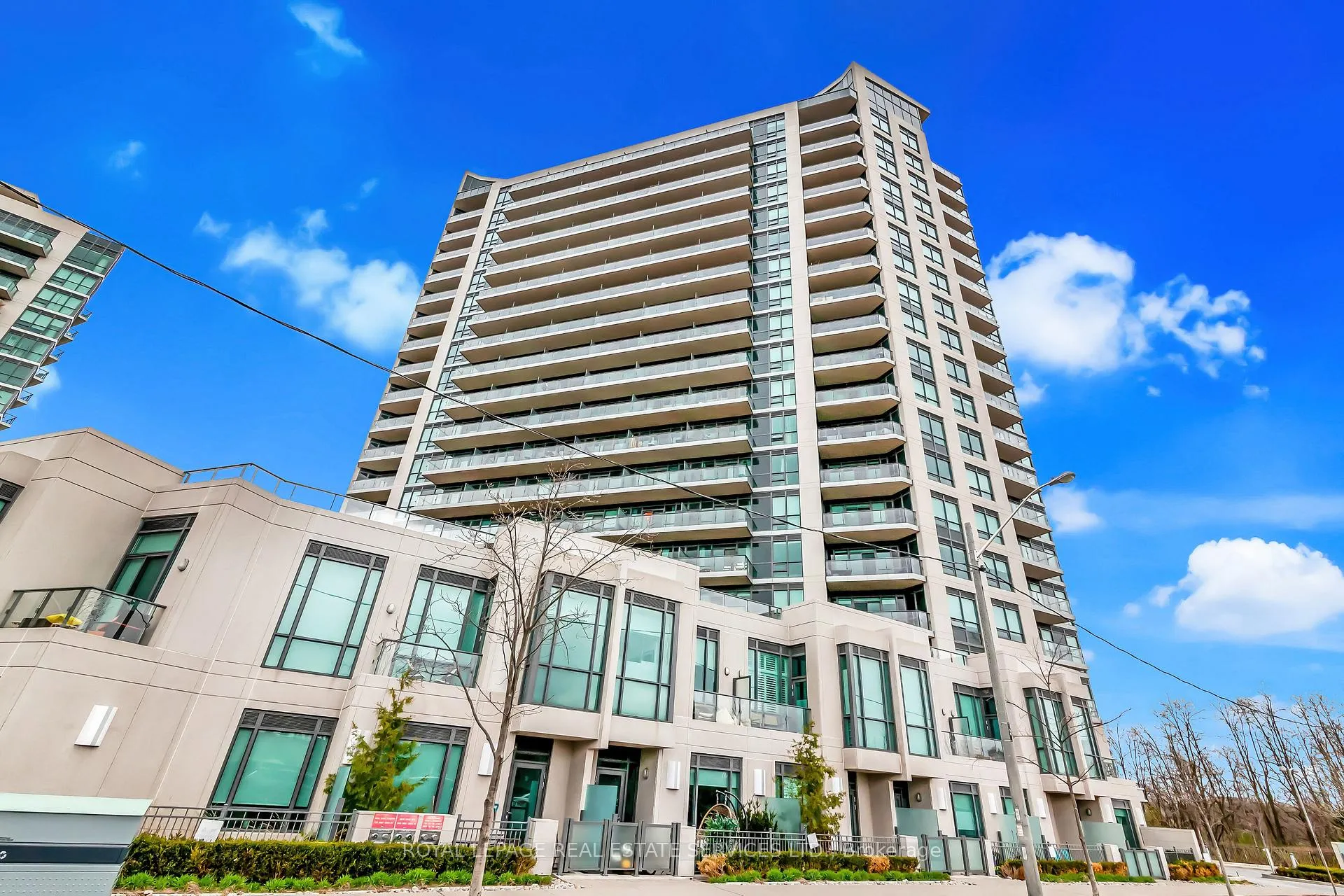 Front of Unit TH110, 160 Vanderhoof Avenue