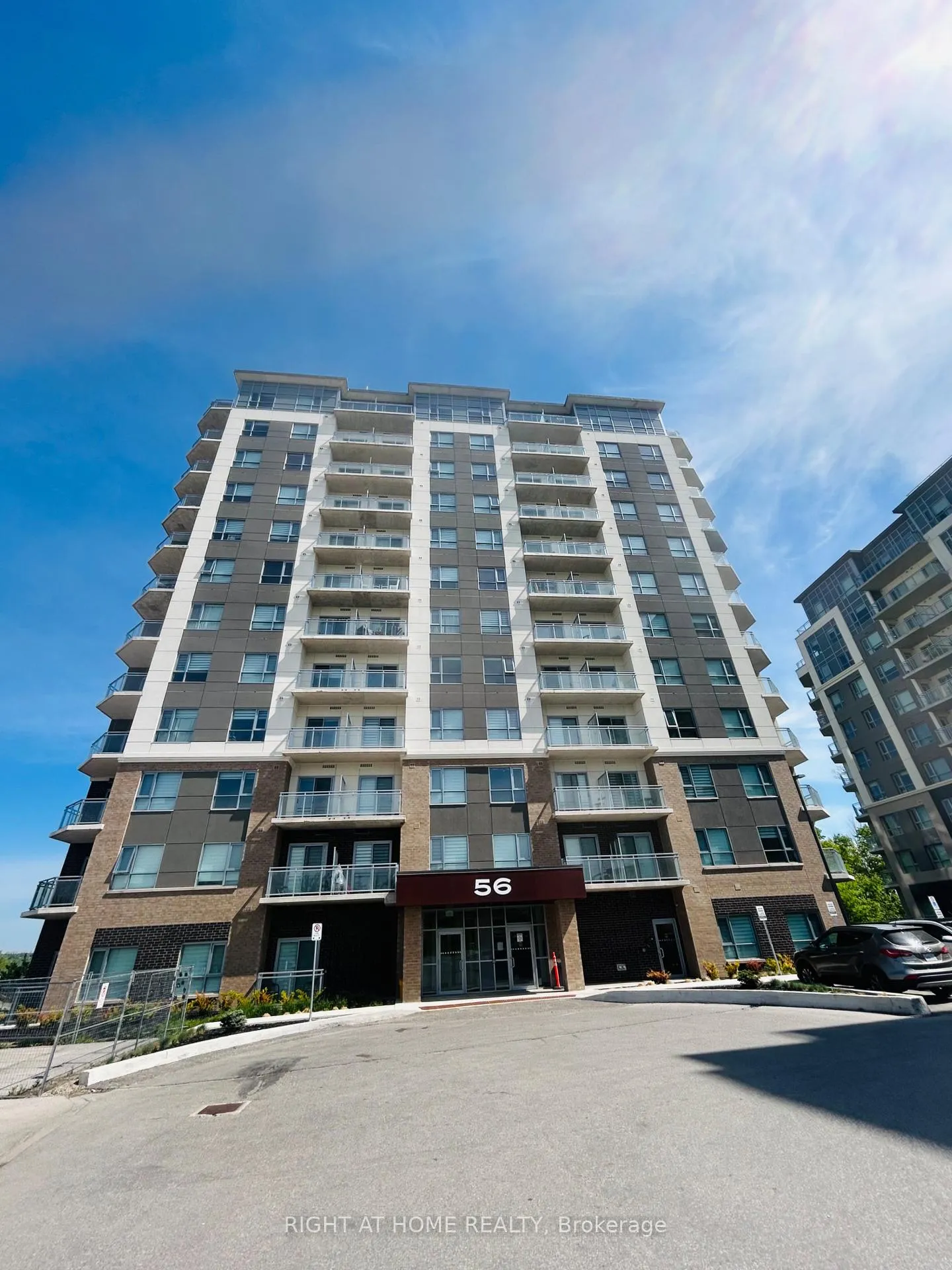 Front of Unit 314, 56 Lakeside Terrace